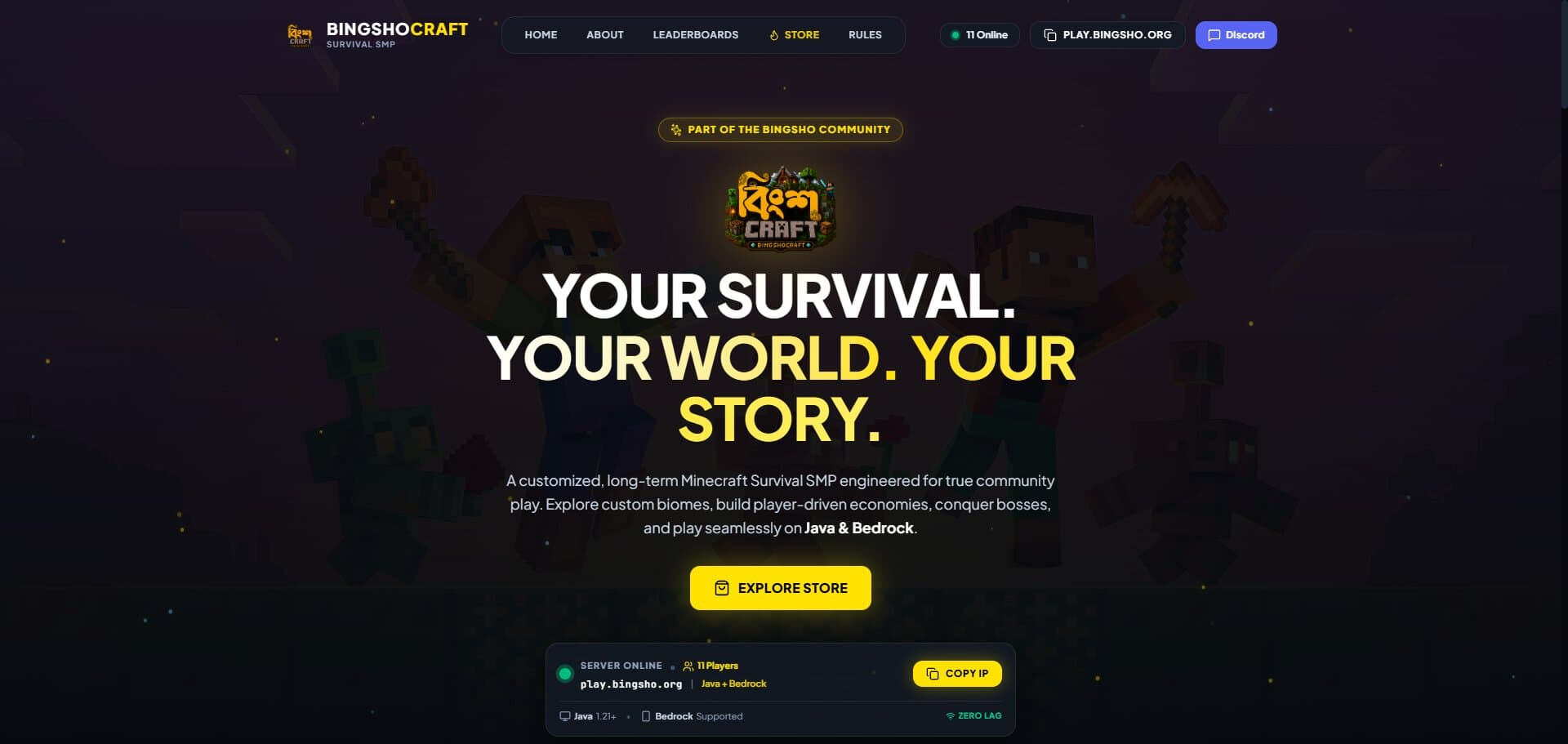 BingshoCraft screenshot