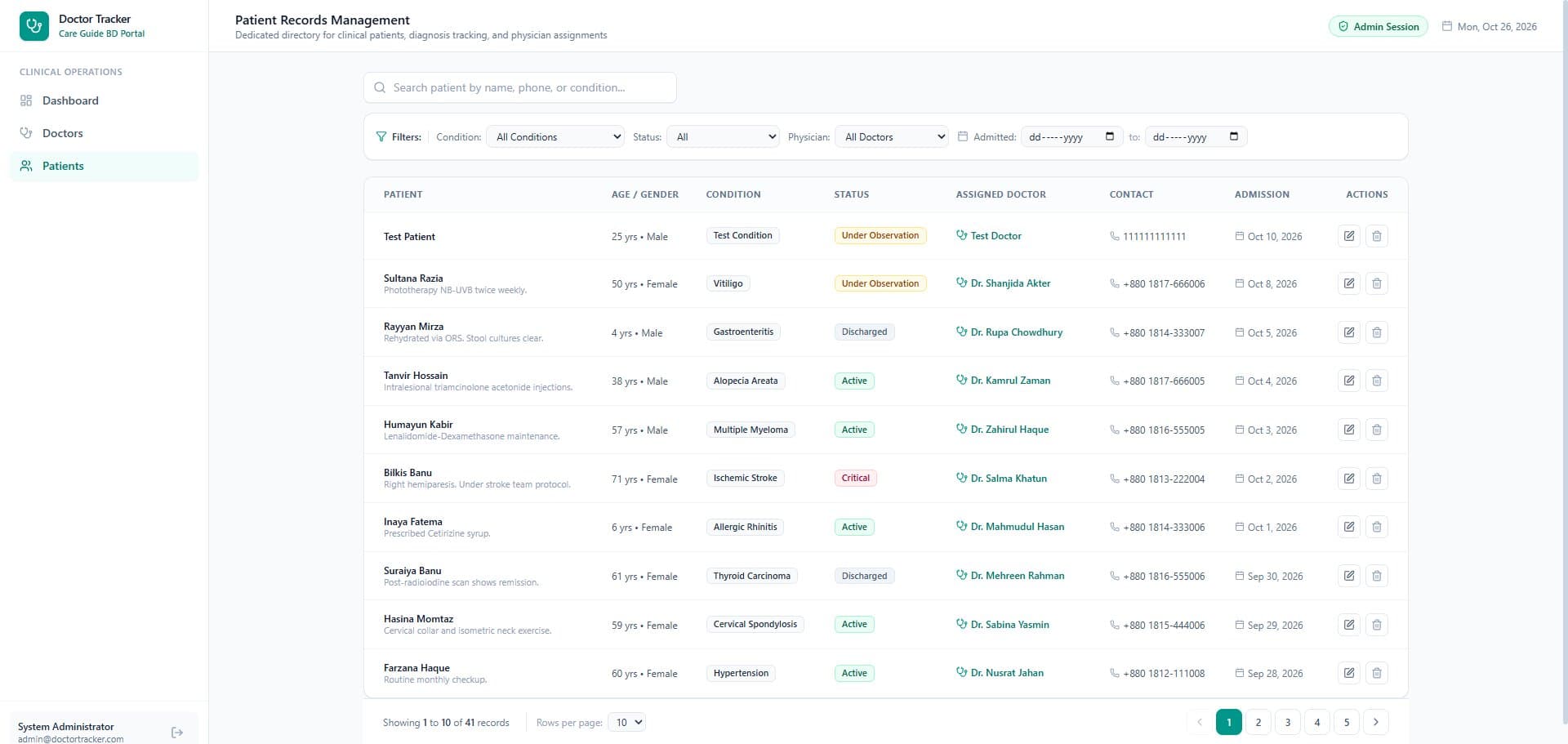 DoctorTracker screenshot 2