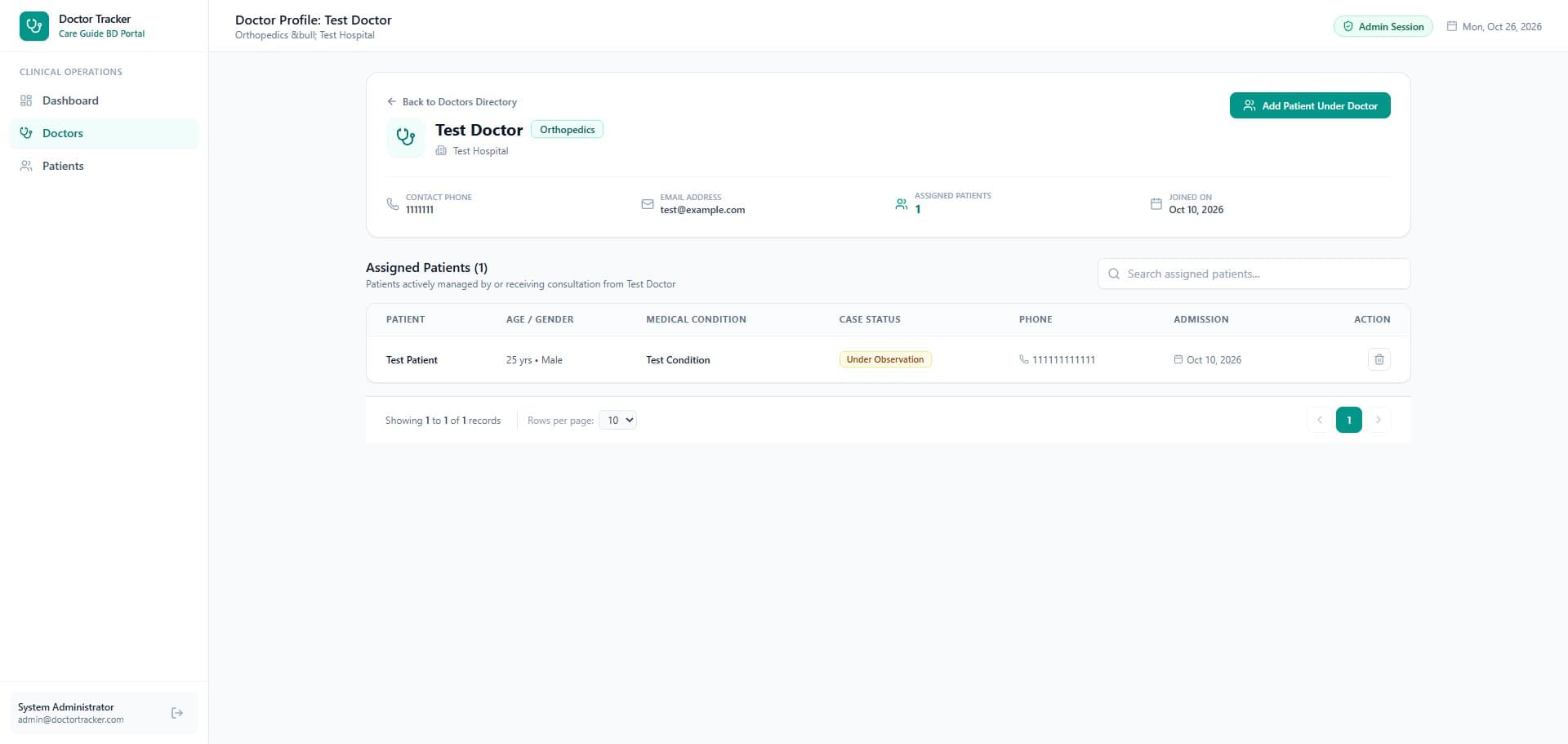 DoctorTracker screenshot 3