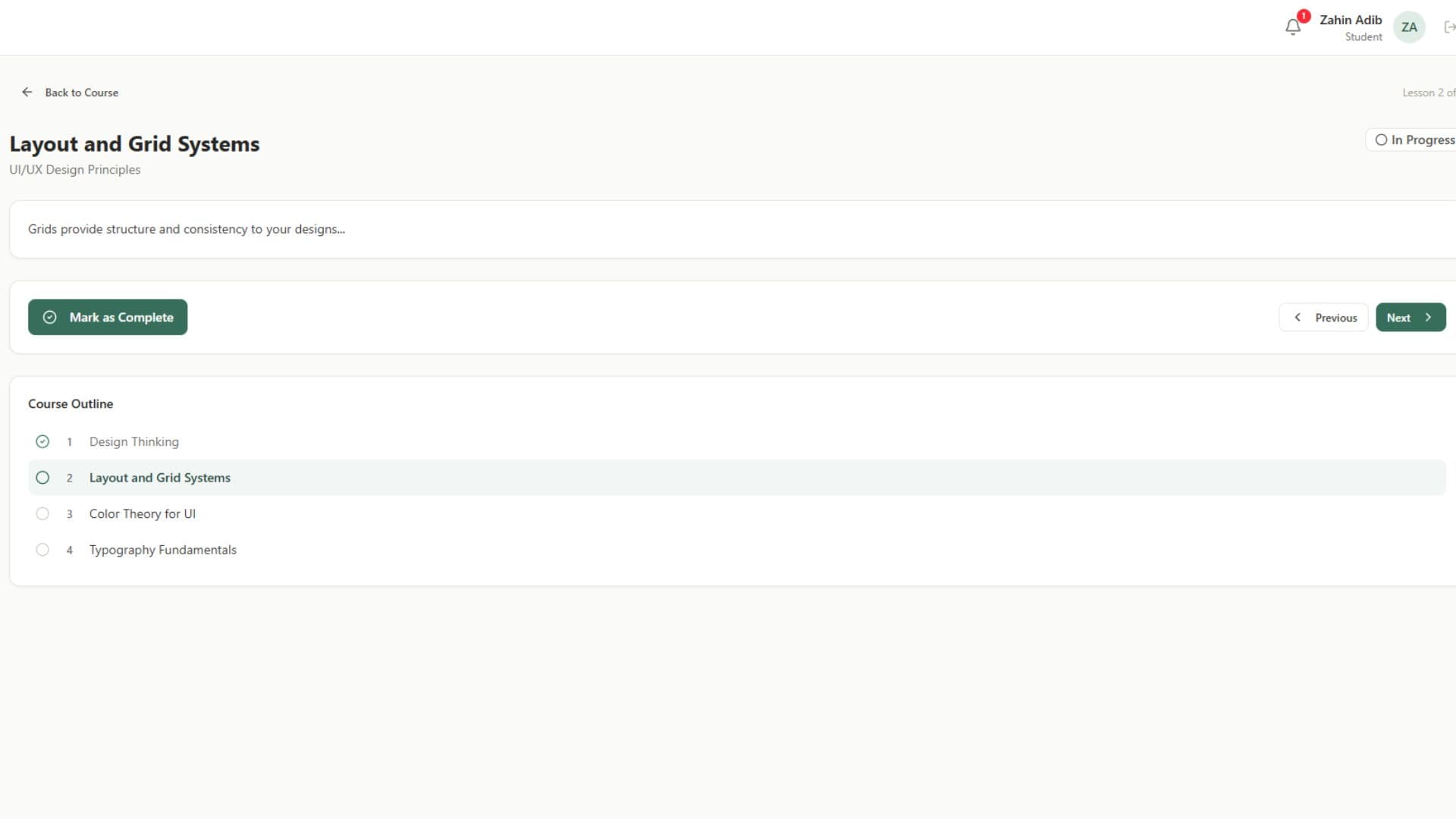 Learning Management System screenshot 6