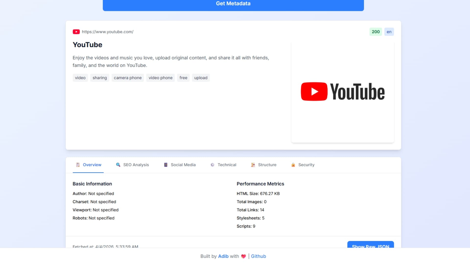 MetaPeek screenshot 3