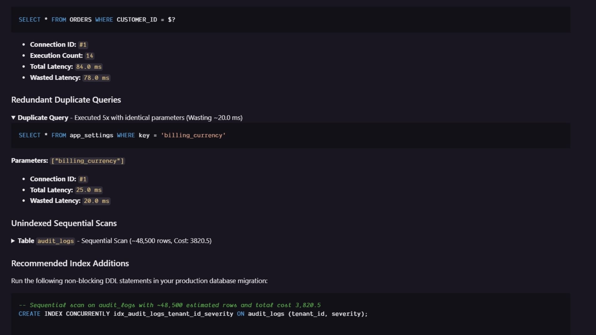 QueryGuard screenshot 2