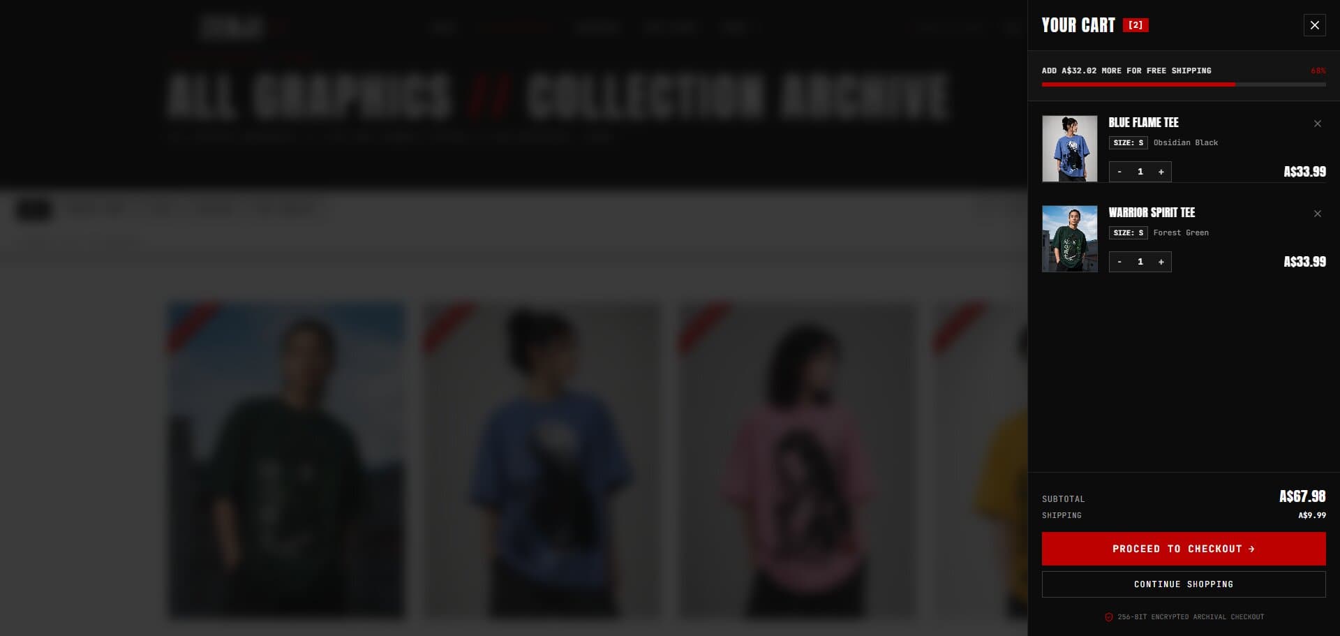 Zenji Streetwear Storefront screenshot 3